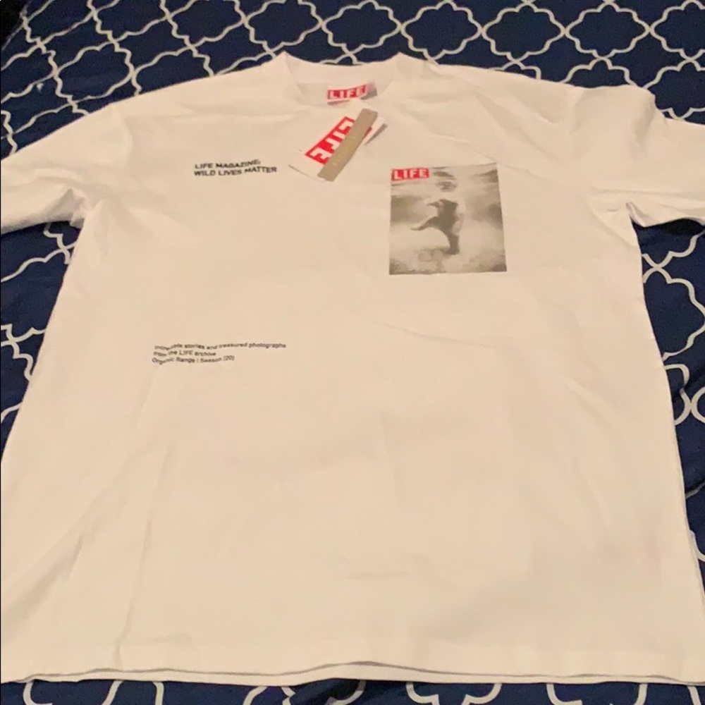 NWT TOPMAN LIFE T-SHIRT.